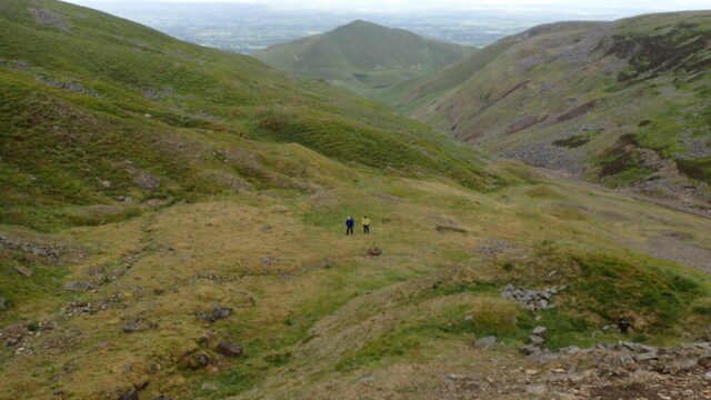 The view down to Dufton Pike and the Eden Valley