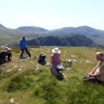 Lichenologists near the summit of Dale Head